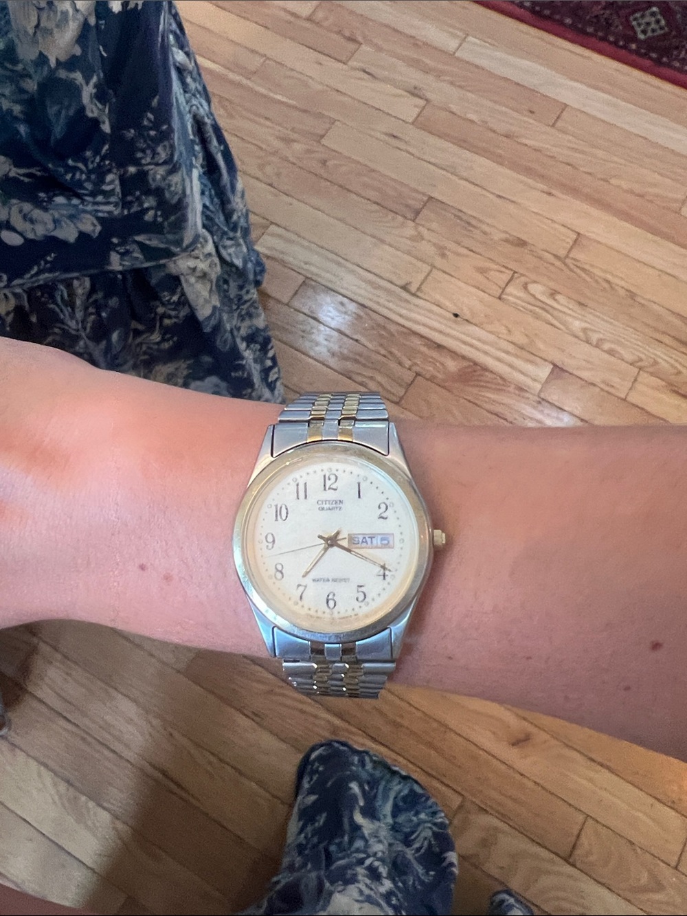 Citizen Two-Tone Silver & Gold Dress Watch